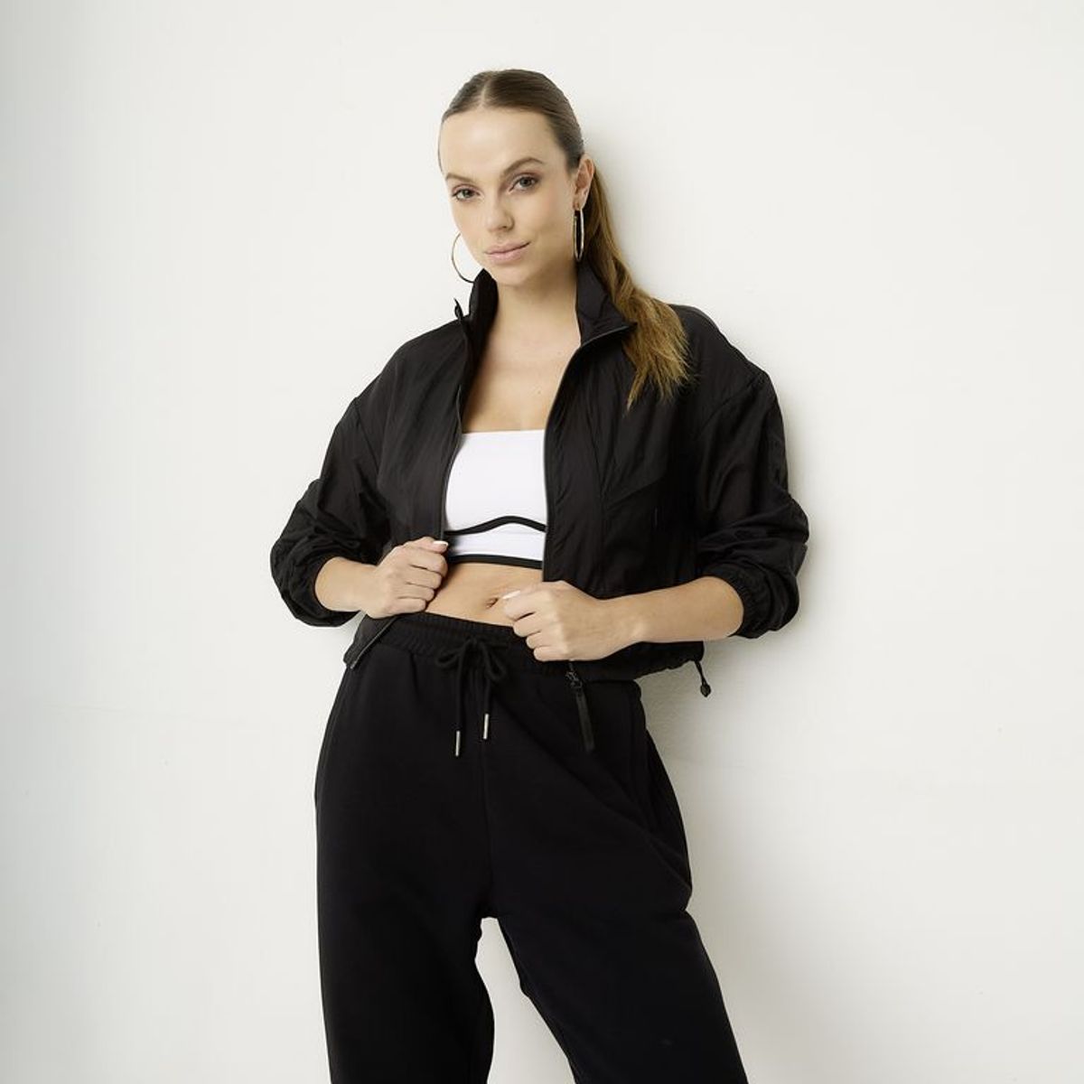 MOSSIMO - Casaca Cortaviento Deportivo Mujer Mossimo