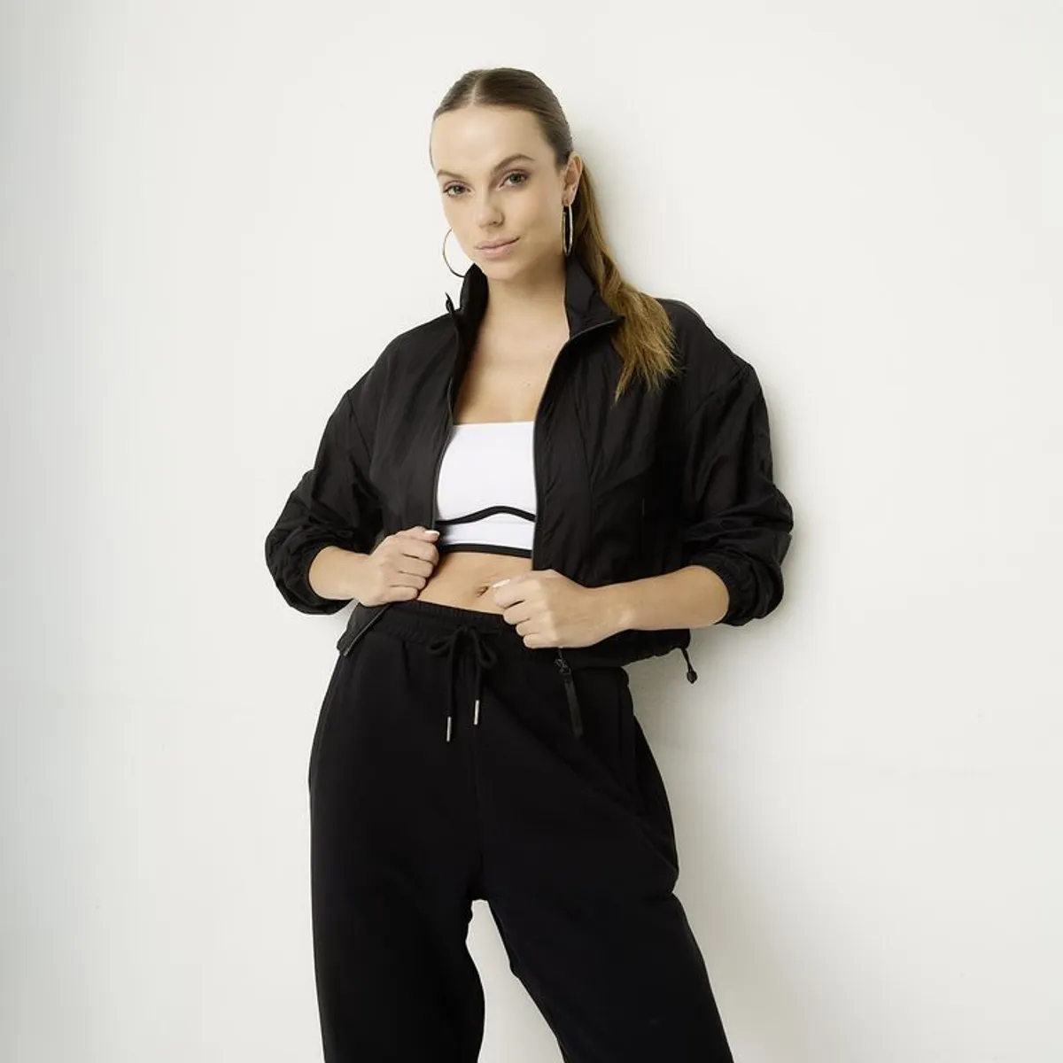 MOSSIMO - Casaca Cortaviento Deportivo Mujer Mossimo