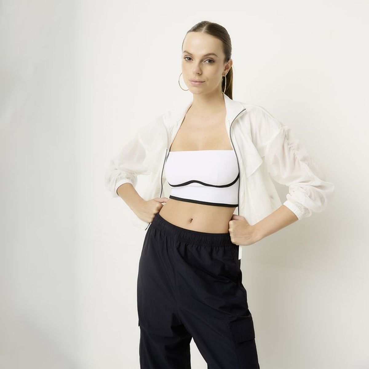 MOSSIMO - Casaca Cortaviento Deportivo Mujer Mossimo