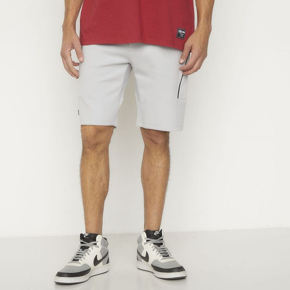 ECKO - Short Algodón Casual Hombre Ecko