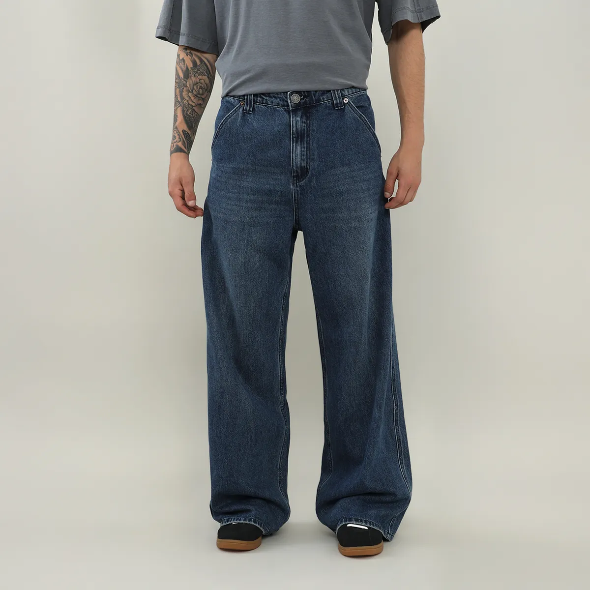 DENIMLAB - Jean 100% Algodón Baggy Fit Hombre Denimlab