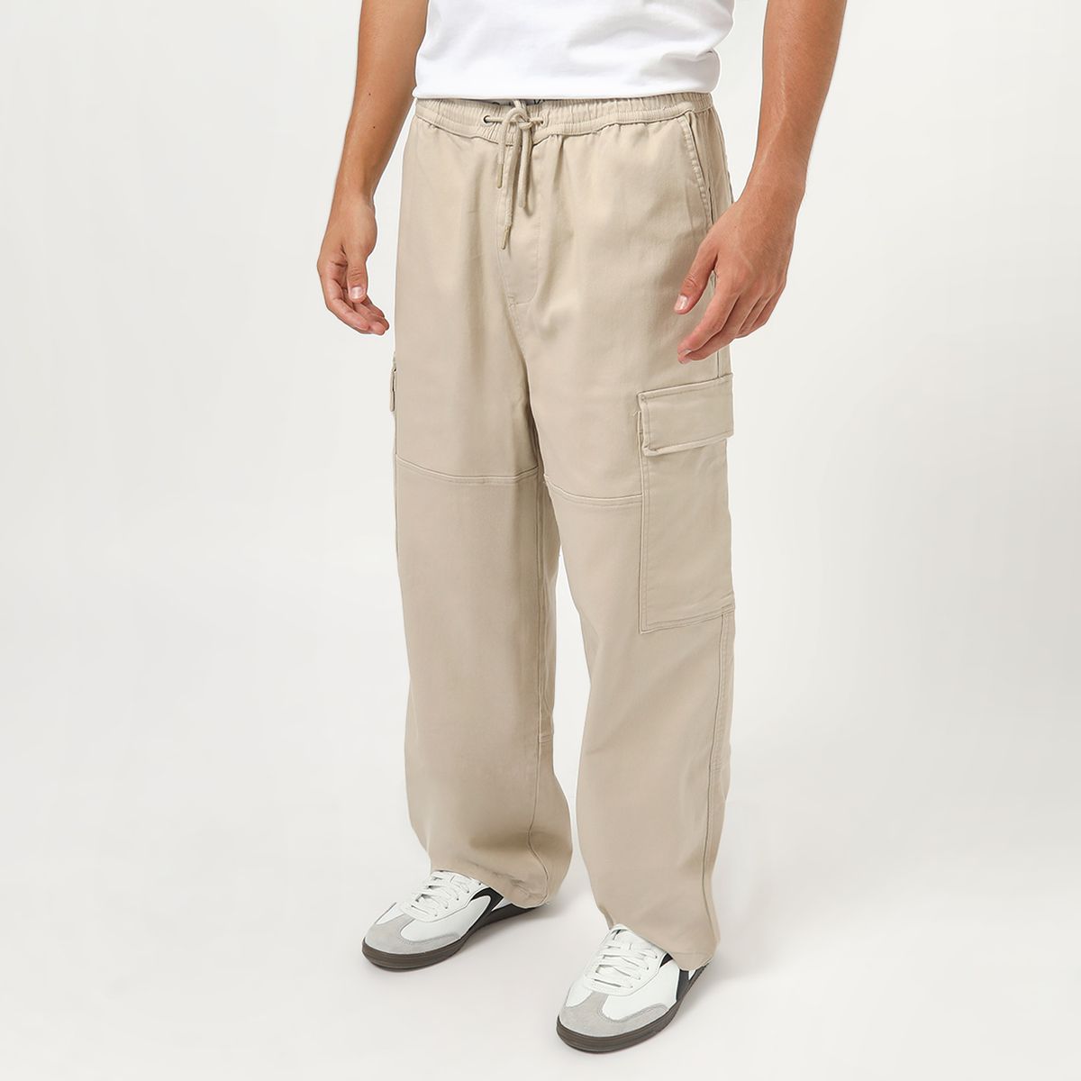 BEARCLIFF - Pantalon Baggy Cargo Hombre Bearcliff