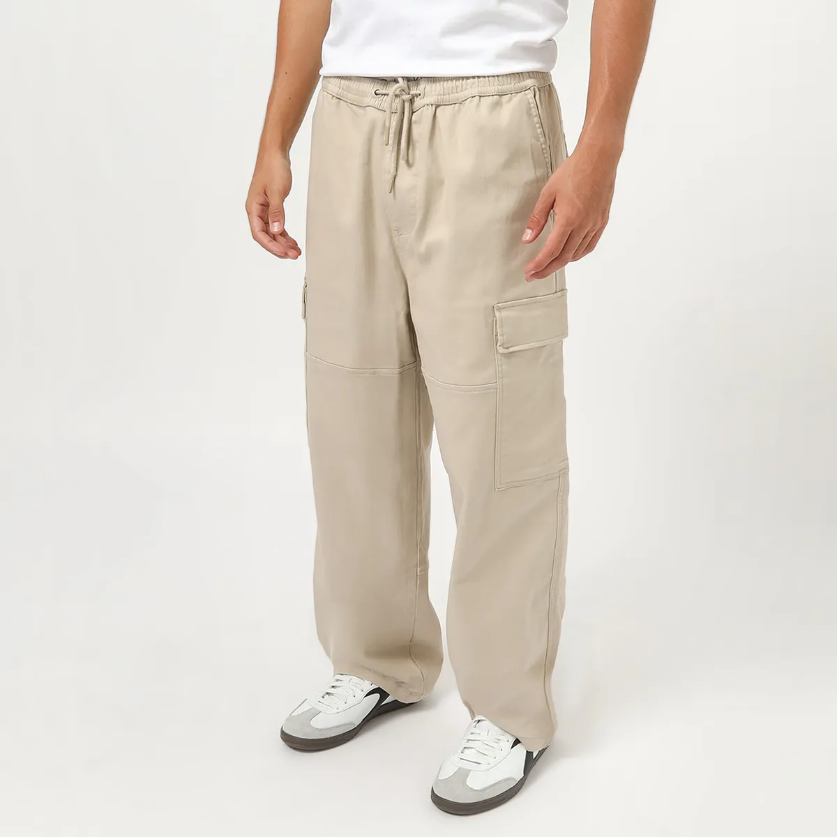 BEARCLIFF - Pantalon Baggy Cargo Hombre Bearcliff