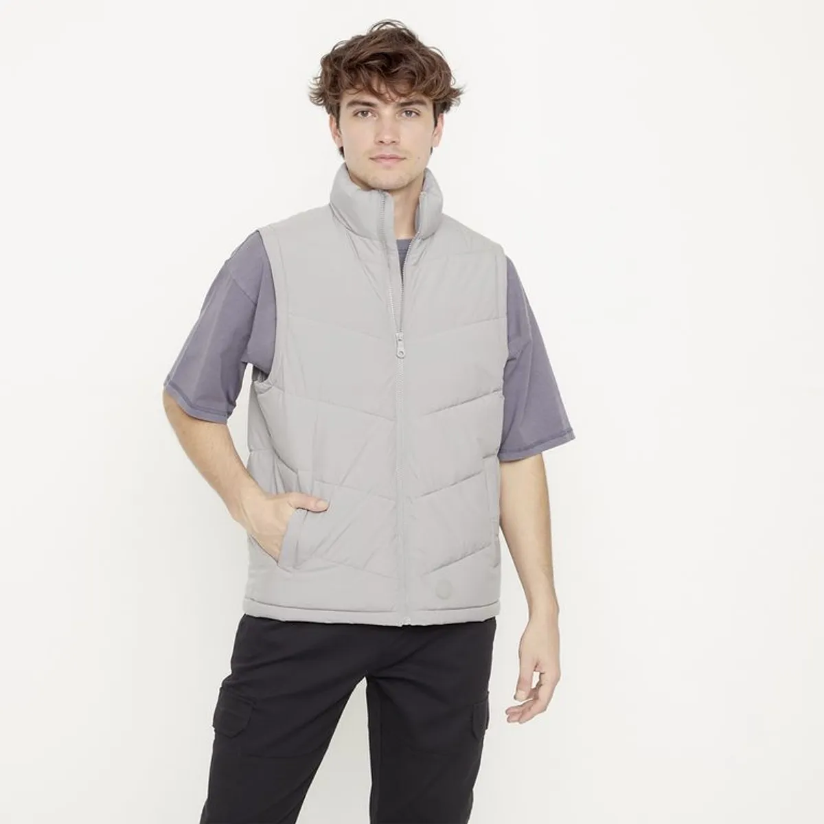 BEARCLIFF - Chaleco Regular Fit Hombre Bearcliff