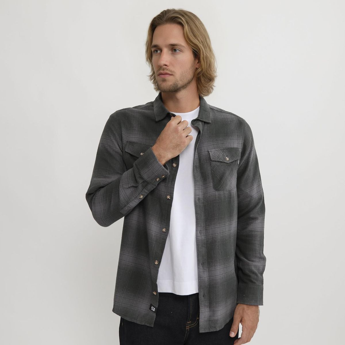DOO AUSTRALIA - Camisa Manga larga Algodón Hombre Doo Australia