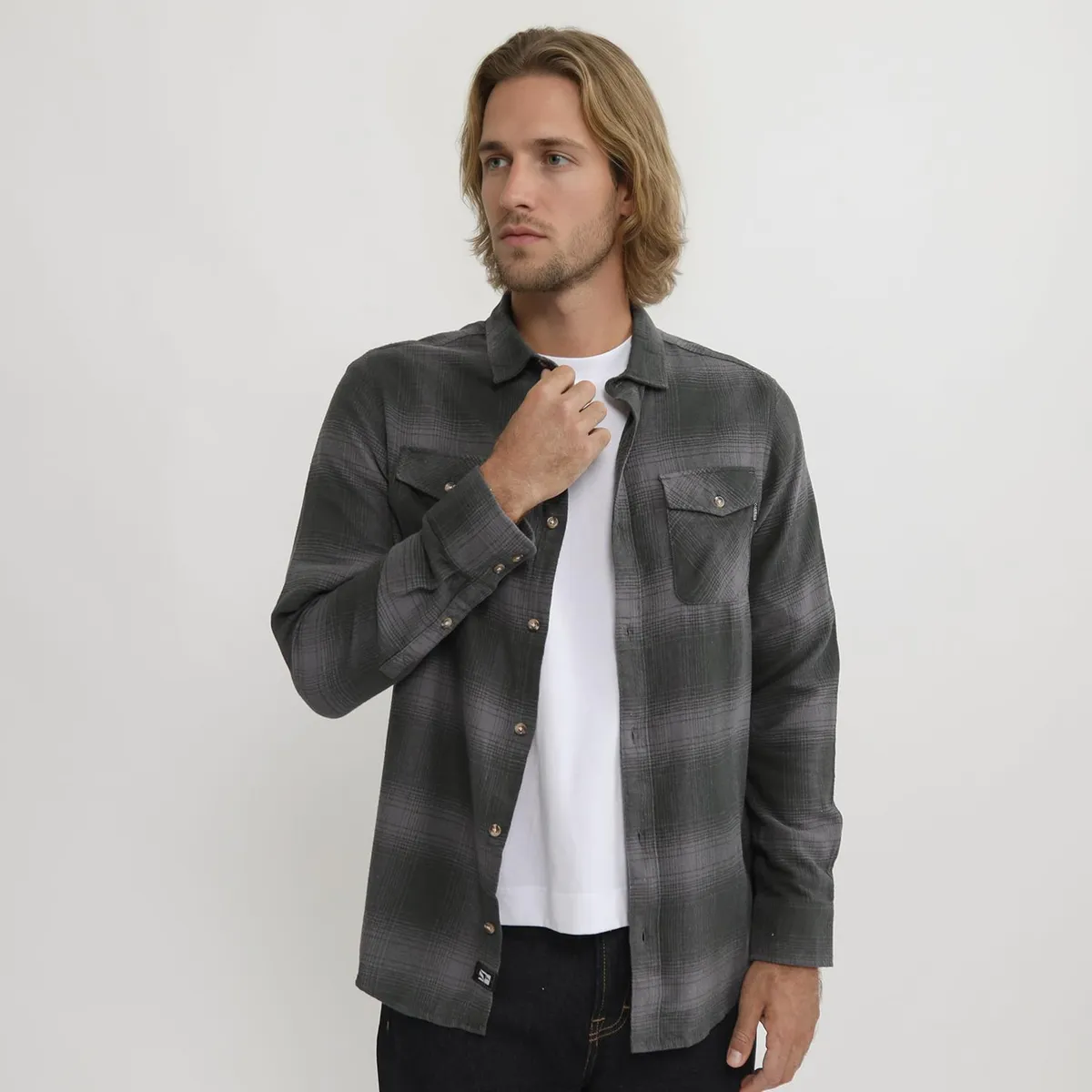DOO AUSTRALIA - Camisa Manga larga Algodón Hombre Doo Australia
