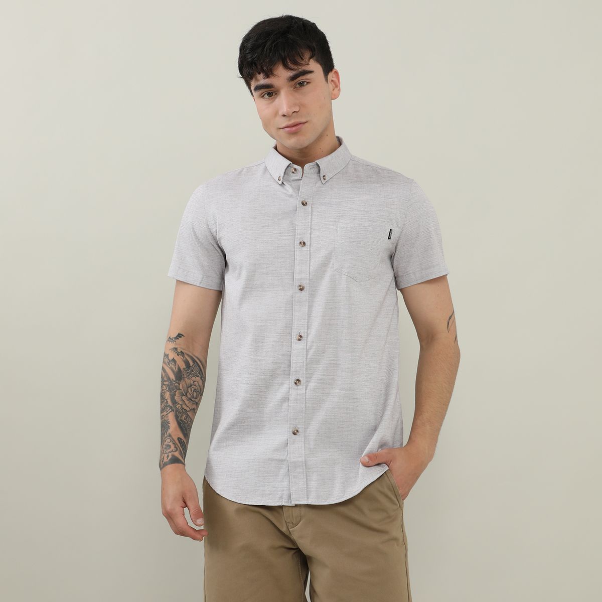 DOO AUSTRALIA - Camisa Algodón Regular Fit Hombre Doo Australia