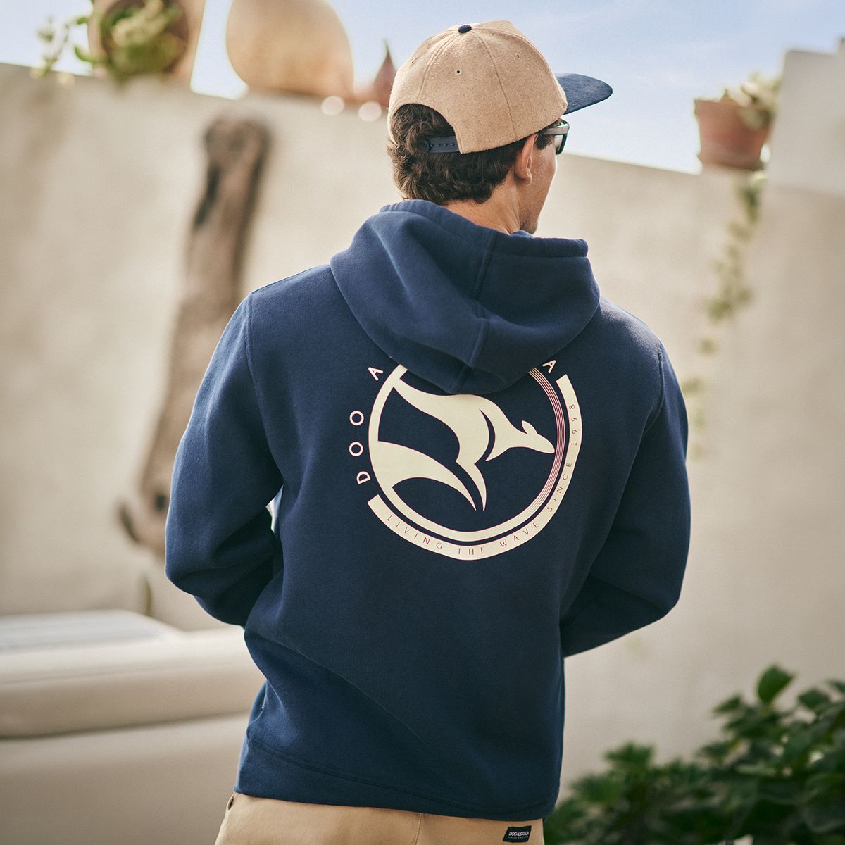 DOO AUSTRALIA - Polera Algodón Estampado Hombre Doo Australia