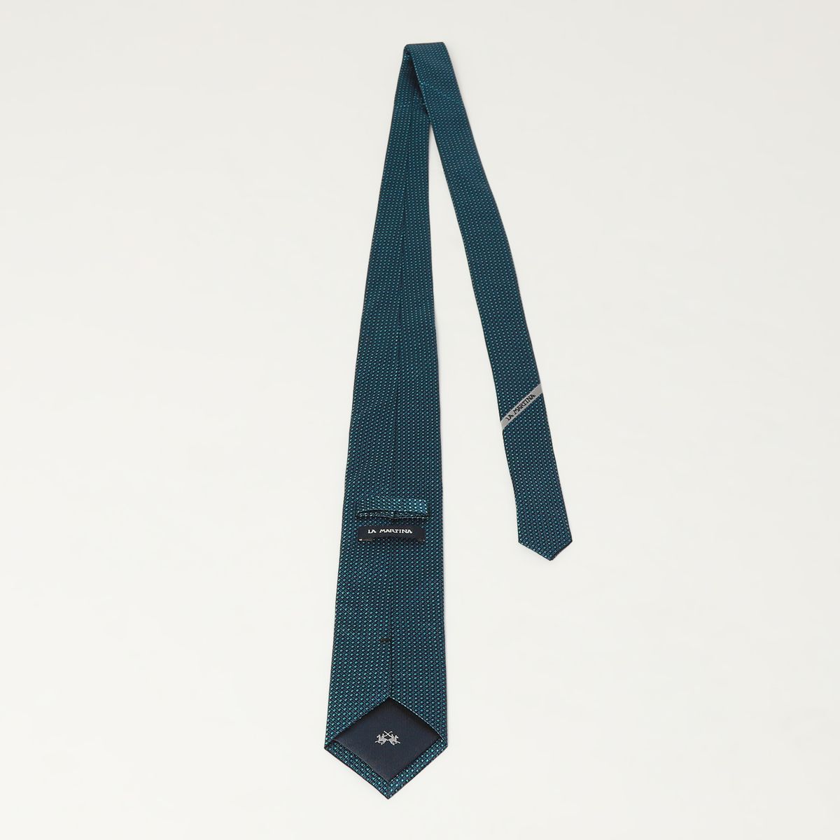 LA MARTINA - Corbata 100% Seda Casual Hombre La Martina