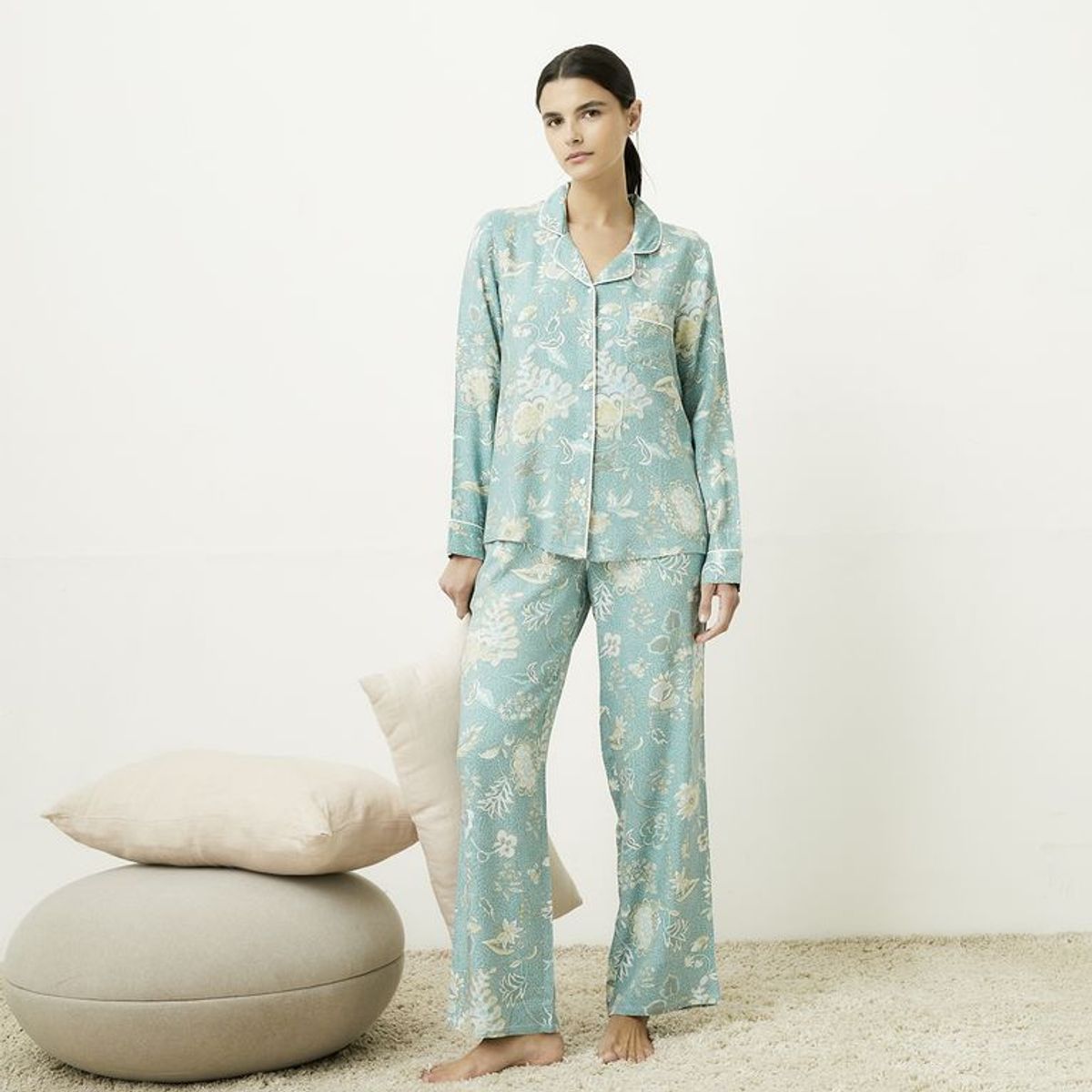 BLU - Pijama Algodón Mujer
