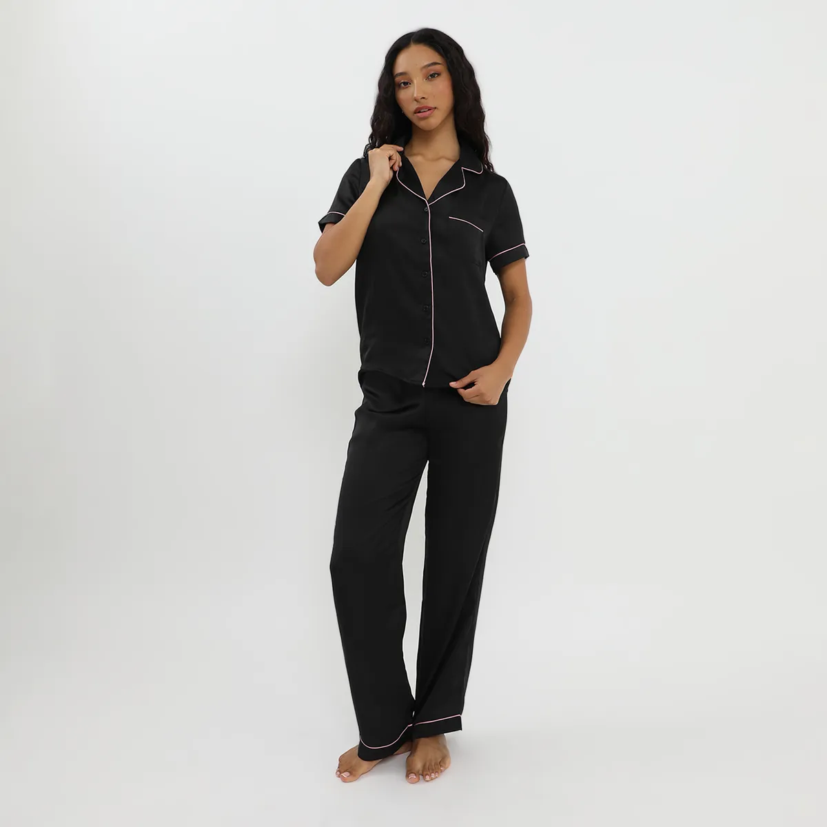 SYBILLA - Pijama Satin Mujer