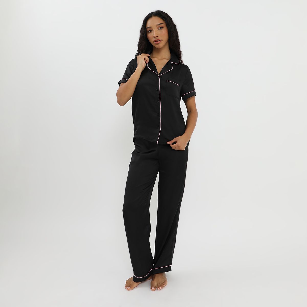 SYBILLA - Pijama Satin Mujer