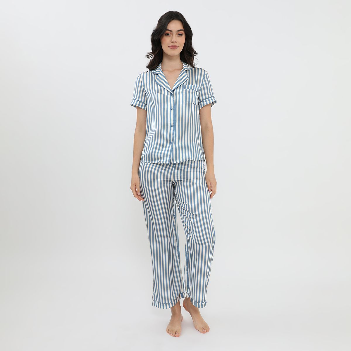 BLU - Pijama Satin Mujer