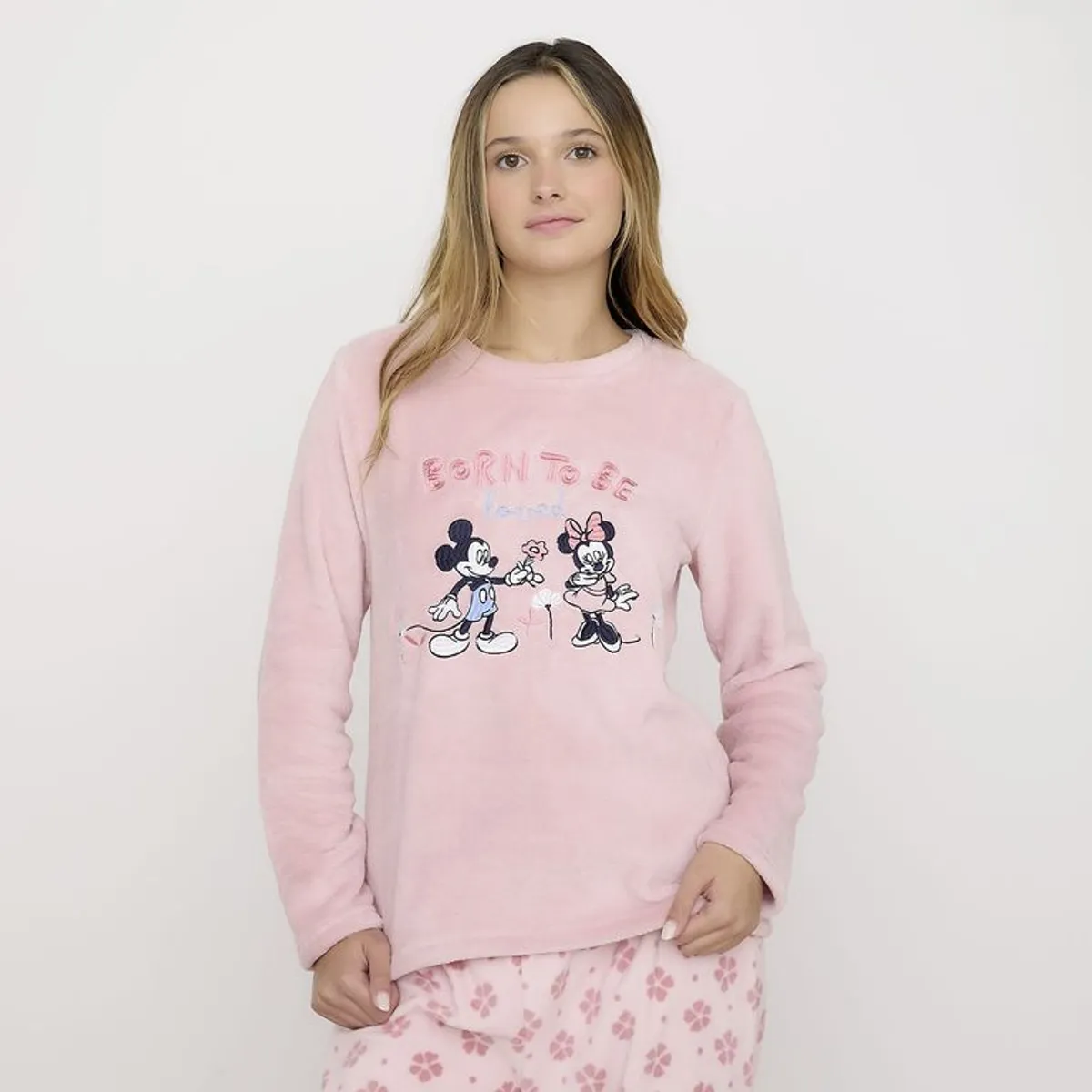 DISNEY - Pijama Polar Mujer