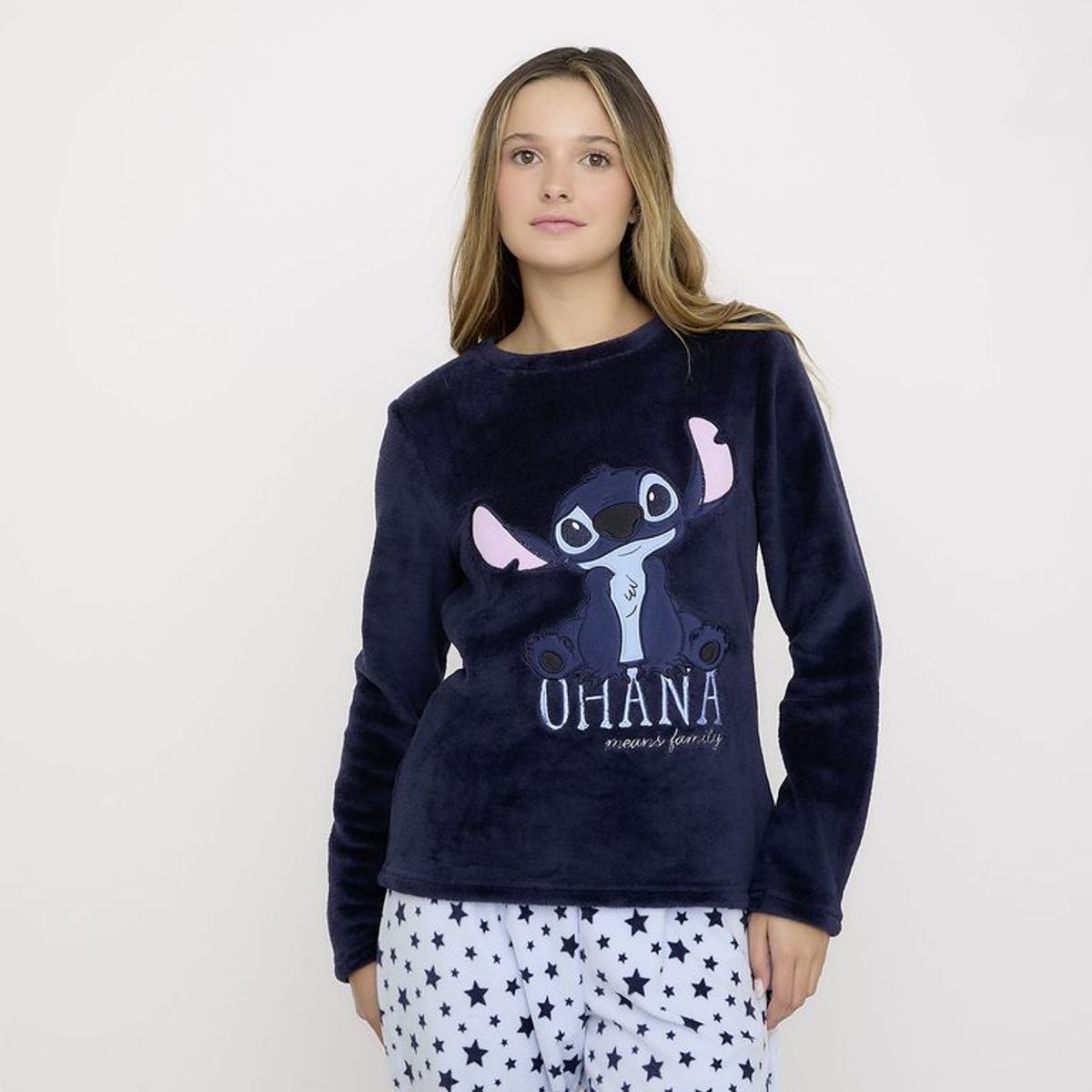 DISNEY - Pijama Polar Mujer