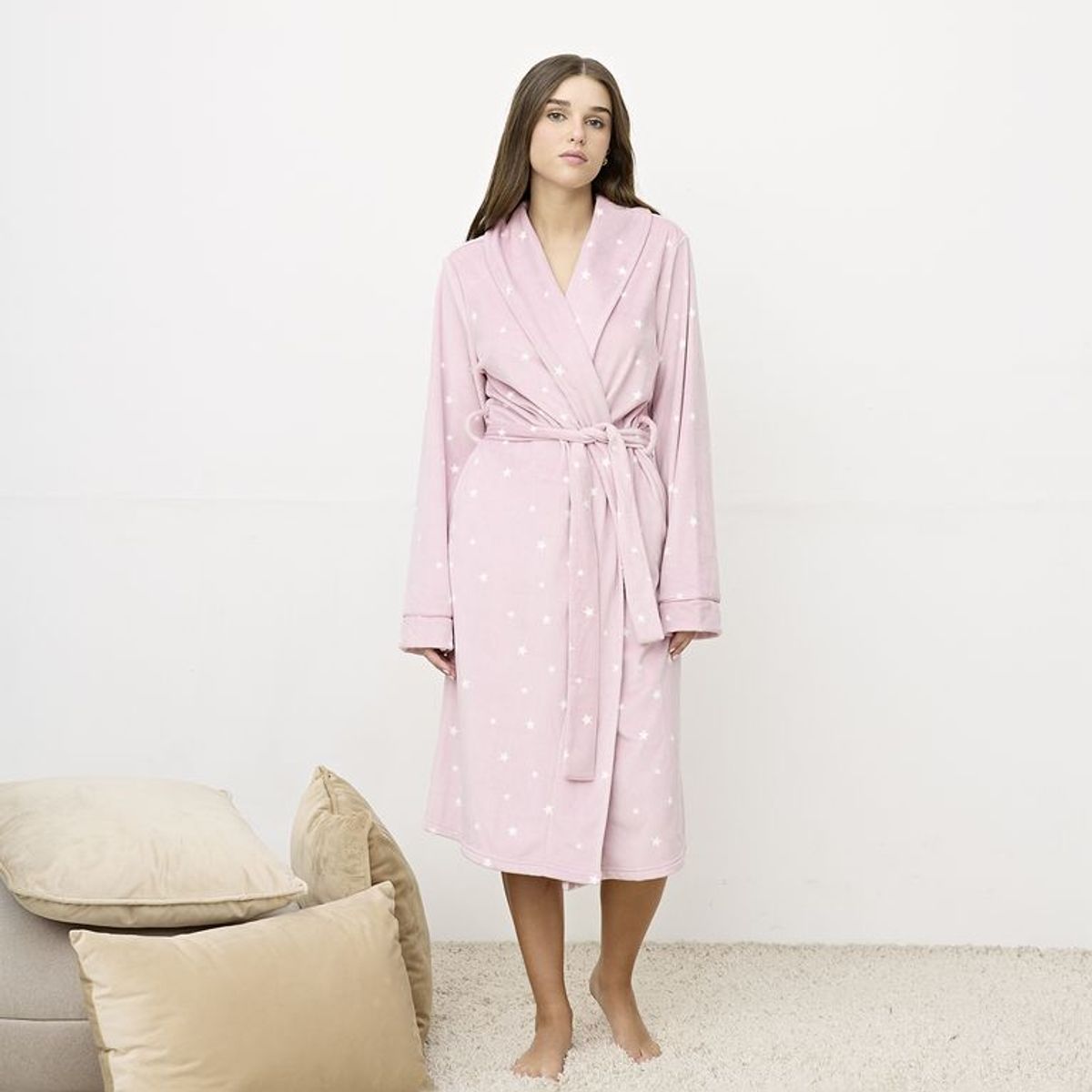 SYBILLA - Bata Algodón Mujer