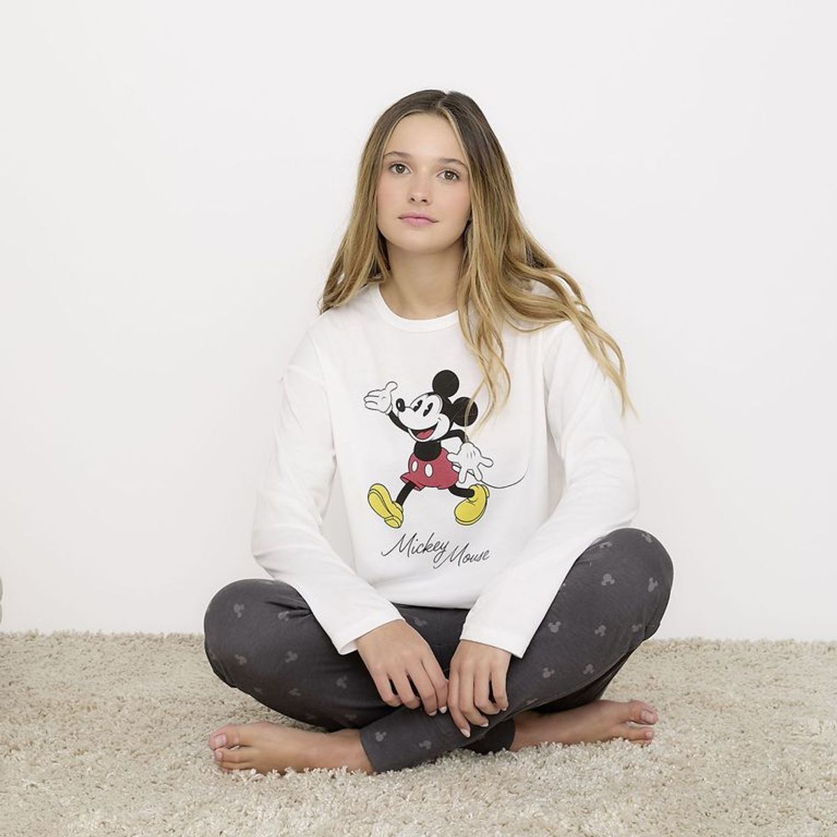 DISNEY - Pijama Algodón Mujer