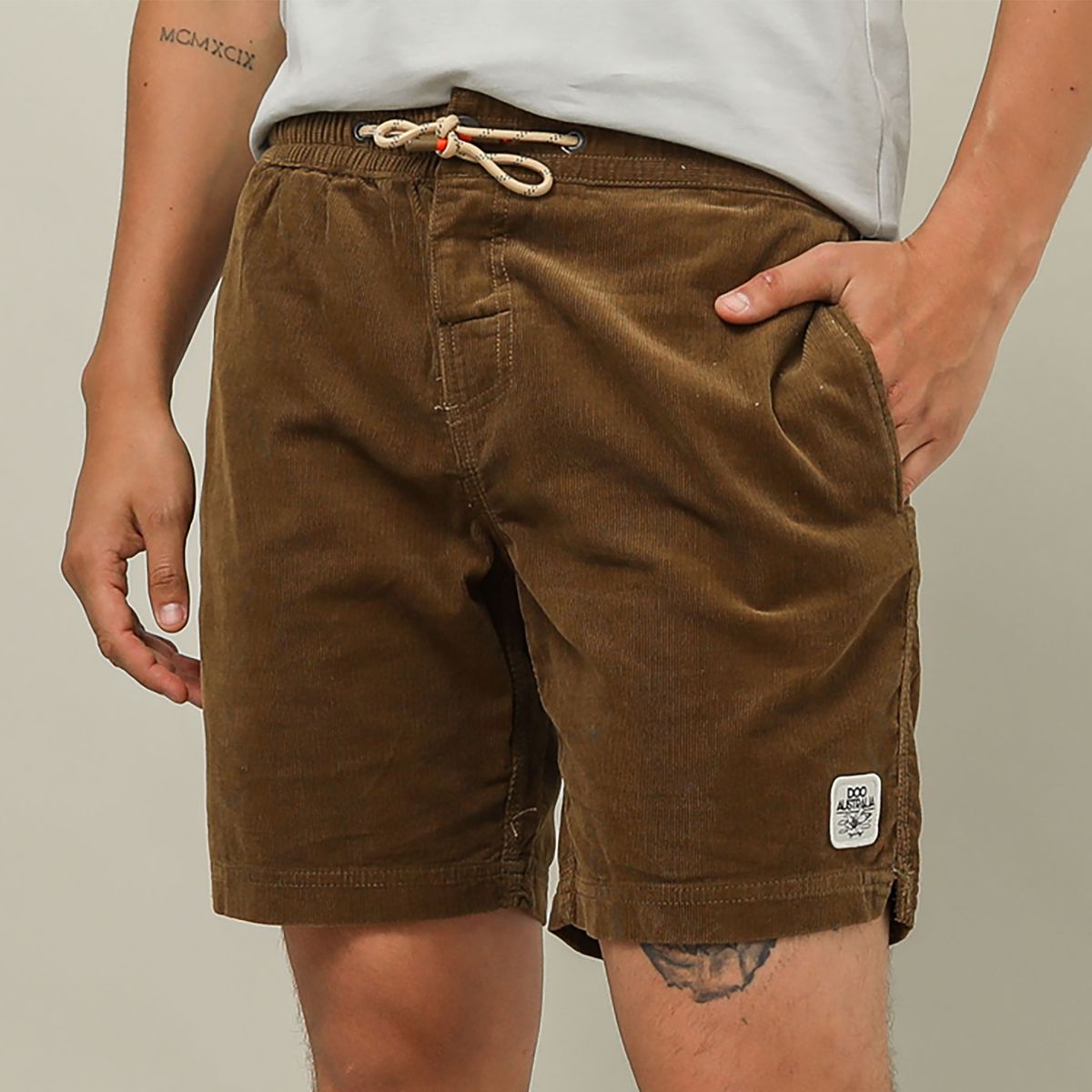 DOO AUSTRALIA - Short 100% Algodón Casual Hombre Doo Australia