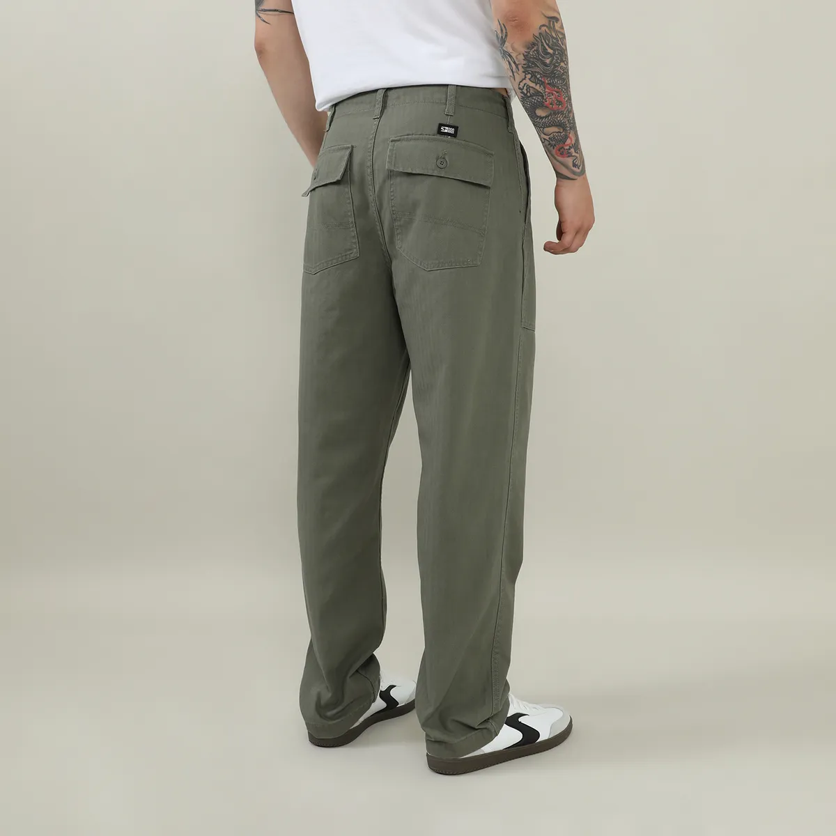 DOO AUSTRALIA - Pantalón 100% Algodón Casual Hombre Doo Australia