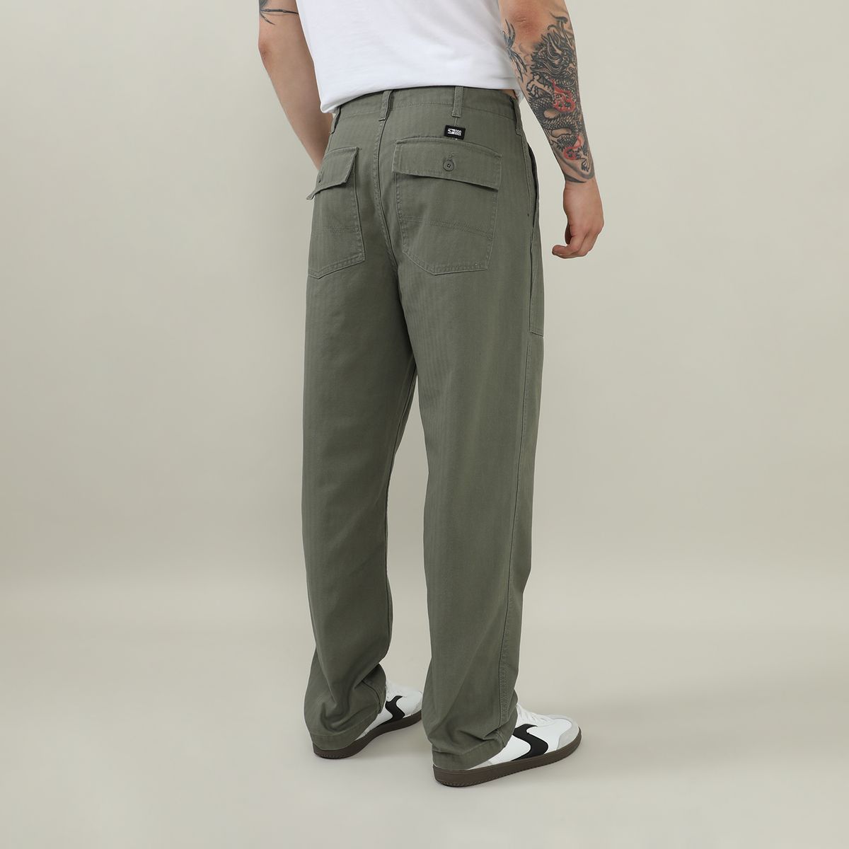 DOO AUSTRALIA - Pantalón 100% Algodón Casual Hombre Doo Australia