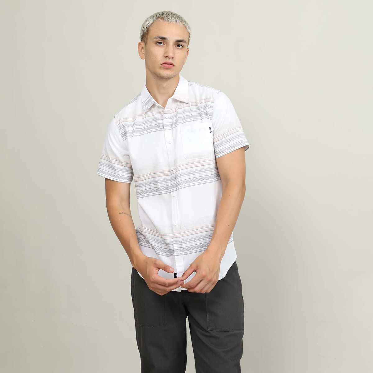 DOO AUSTRALIA - Camisa 100% Algodón Regular Fit Hombre Doo Australia