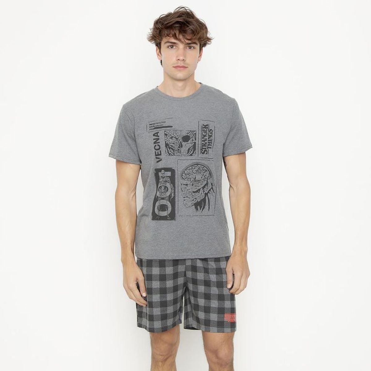 STRANGER THINGS - Pijama Corta Hombre Stranger Things