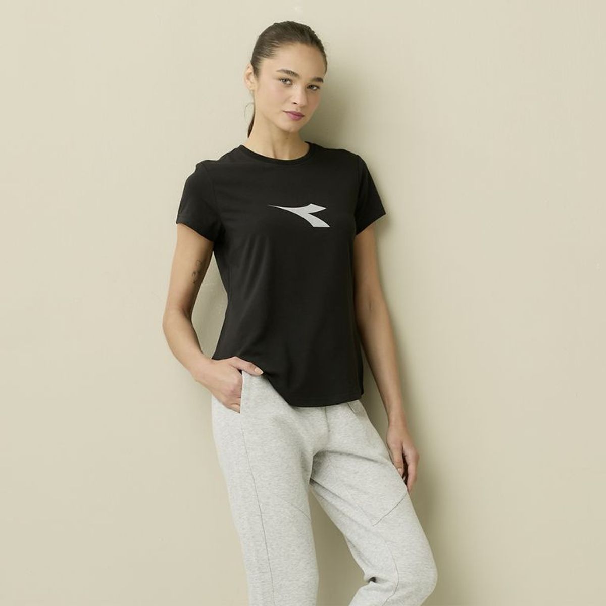DIADORA - Polo Deportivo Manga Corta Mujer Diadora