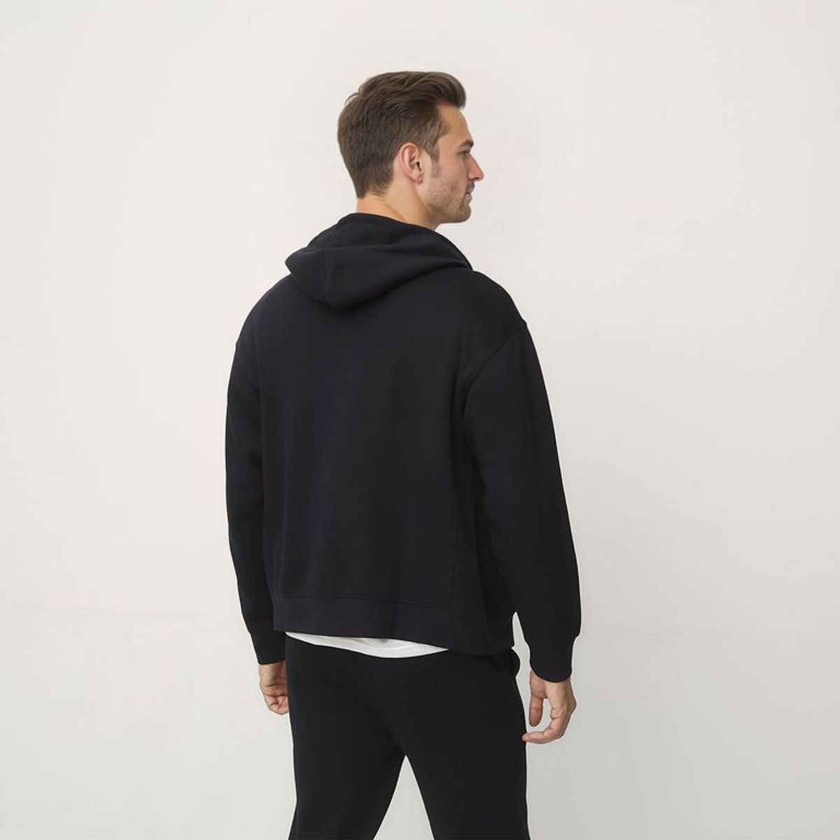 FRATTA - Polera Half Zipper Deportiva Hombre Fratta