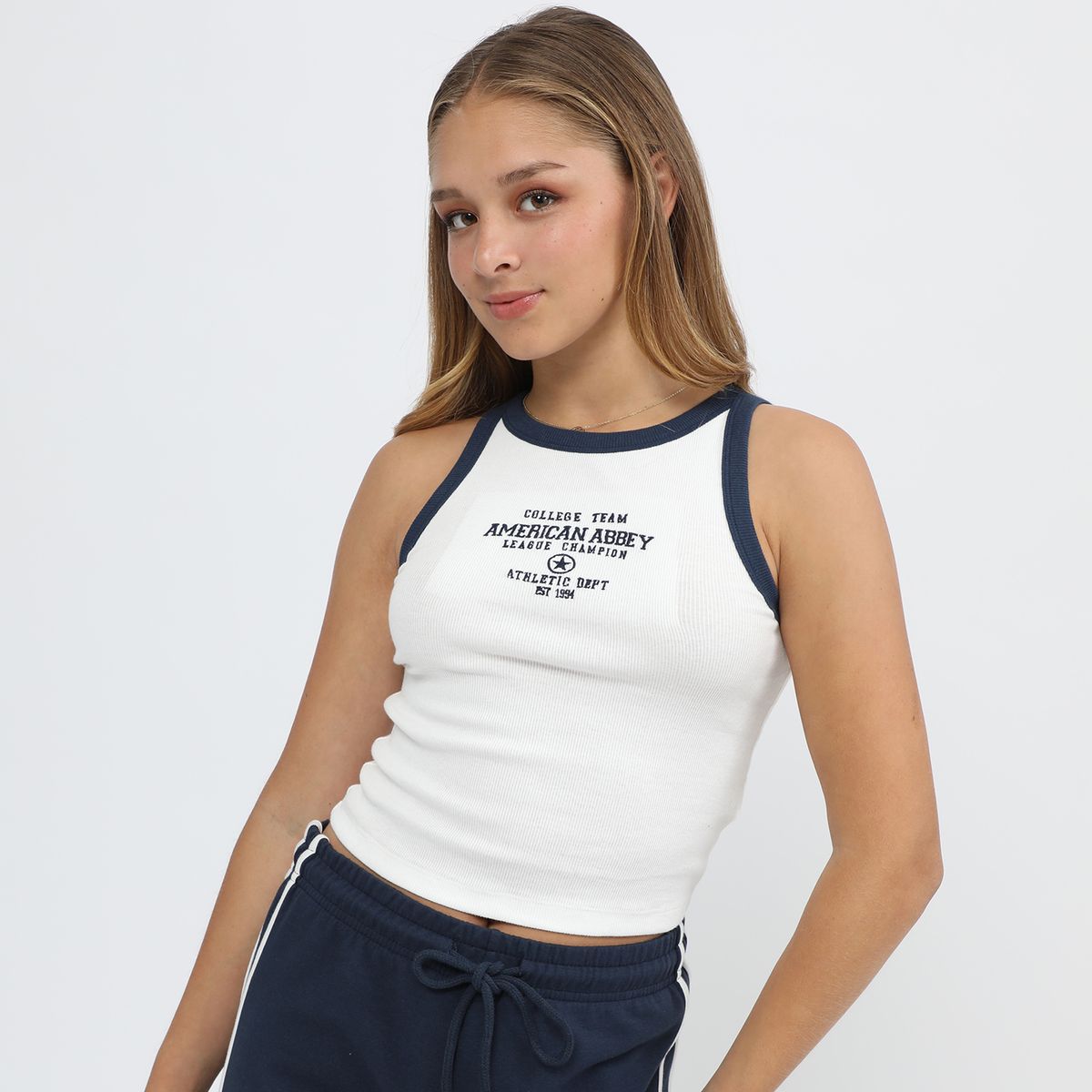 AMERICAN ABBEY - Polo Sin Mangas Mujer American Abbey