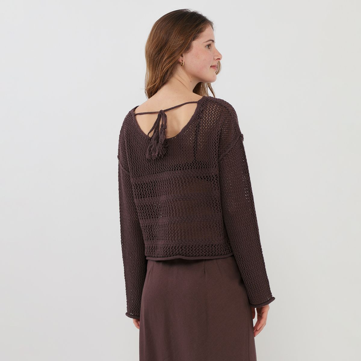 AMERICAN ABBEY - Chompa Manga Larga Mujer American Abbey