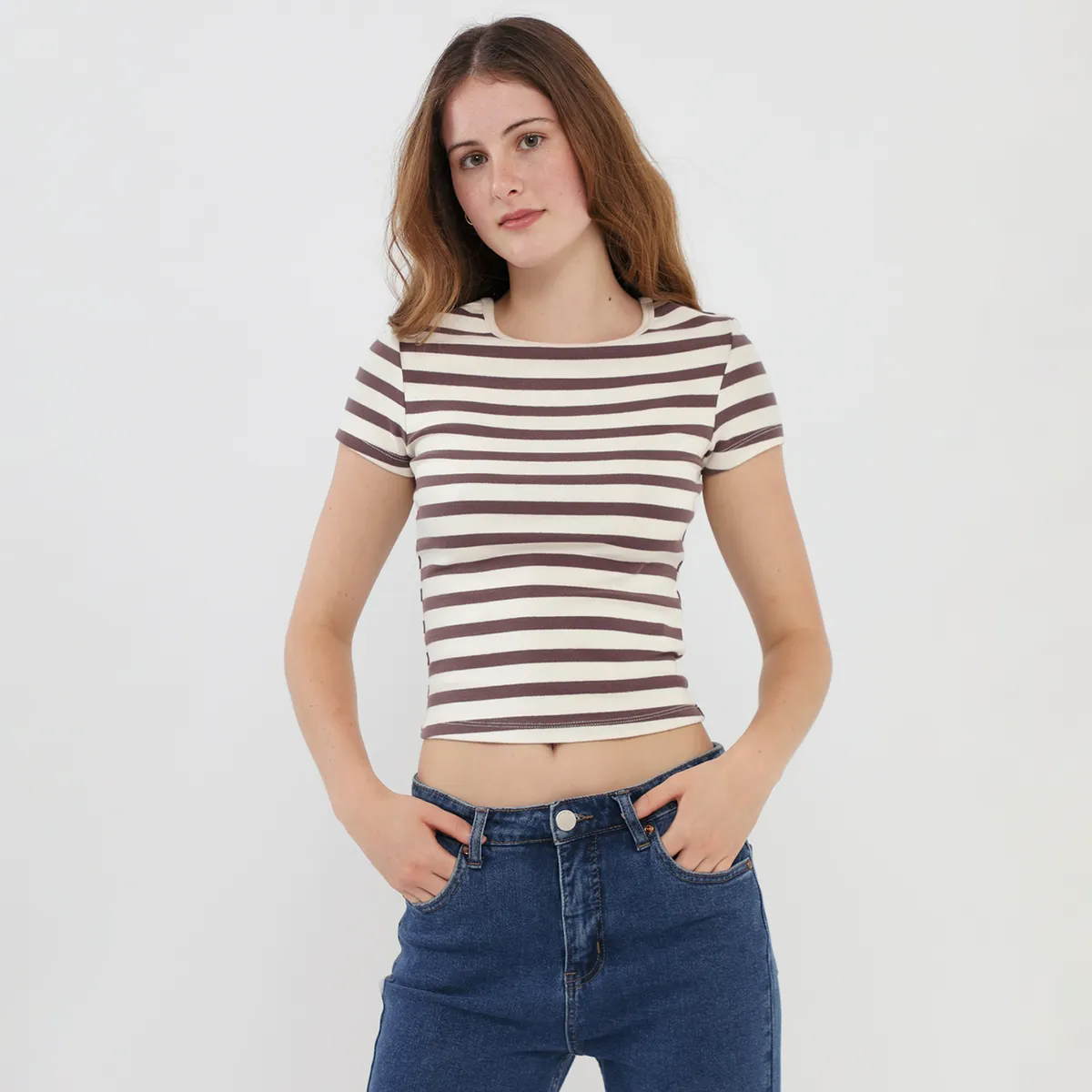 AMERICAN ABBEY - Polo Manga Corta Mujer American Abbey