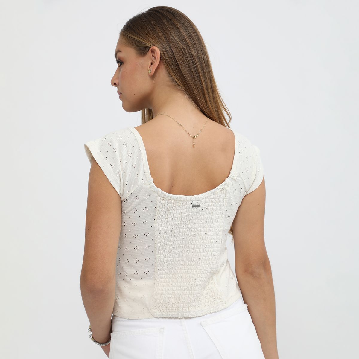 AMERICAN ABBEY - Polo Manga Corta Mujer American Abbey