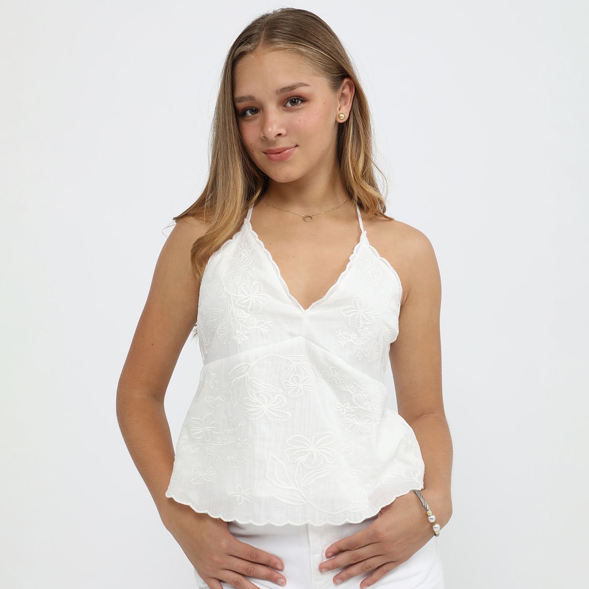 AMERICAN ABBEY - Blusa Sin Mangas Mujer American Abbey