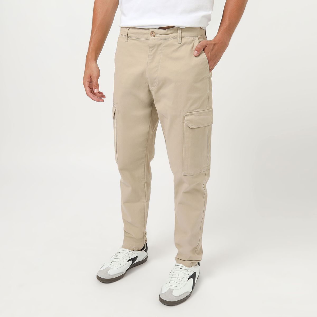 BEARCLIFF - Pantalon Regular fit Cargo Hombre Bearcliff