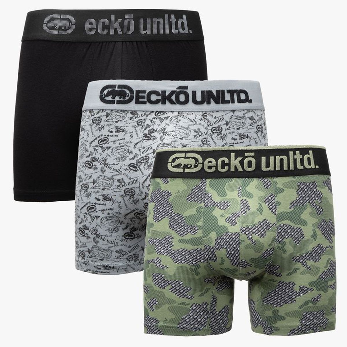 ECKO - Boxer Pack X3 Hombre Ecko