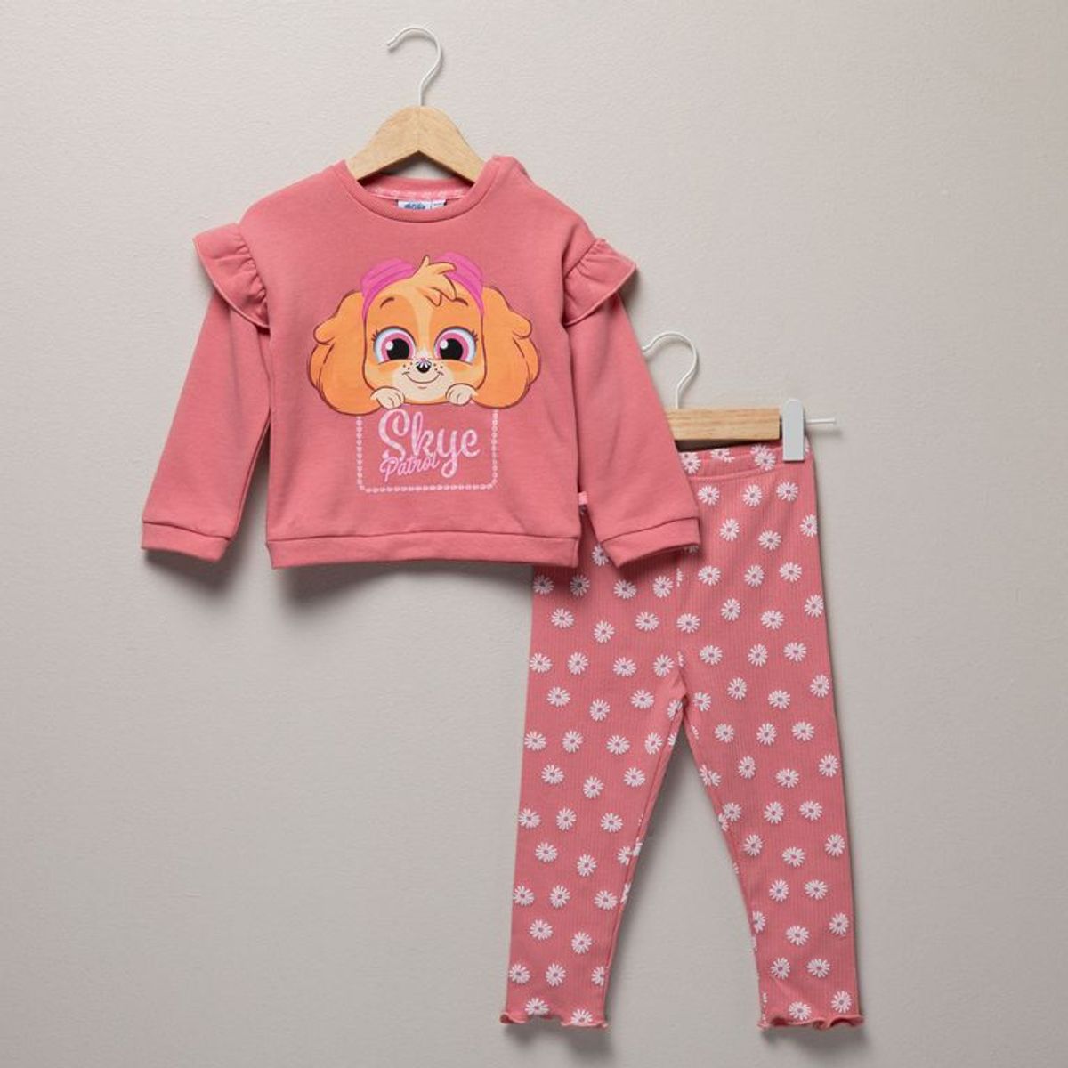 PAW PATROL - Conjunto Bebé Niña Algodón Paw Patrol