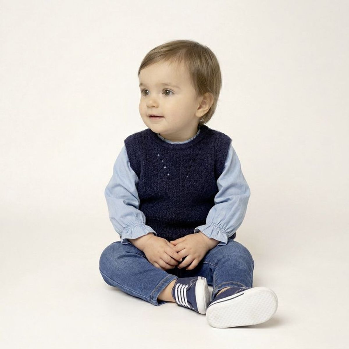 YAMP - Chompa Bebe Niña Algodón Yamp