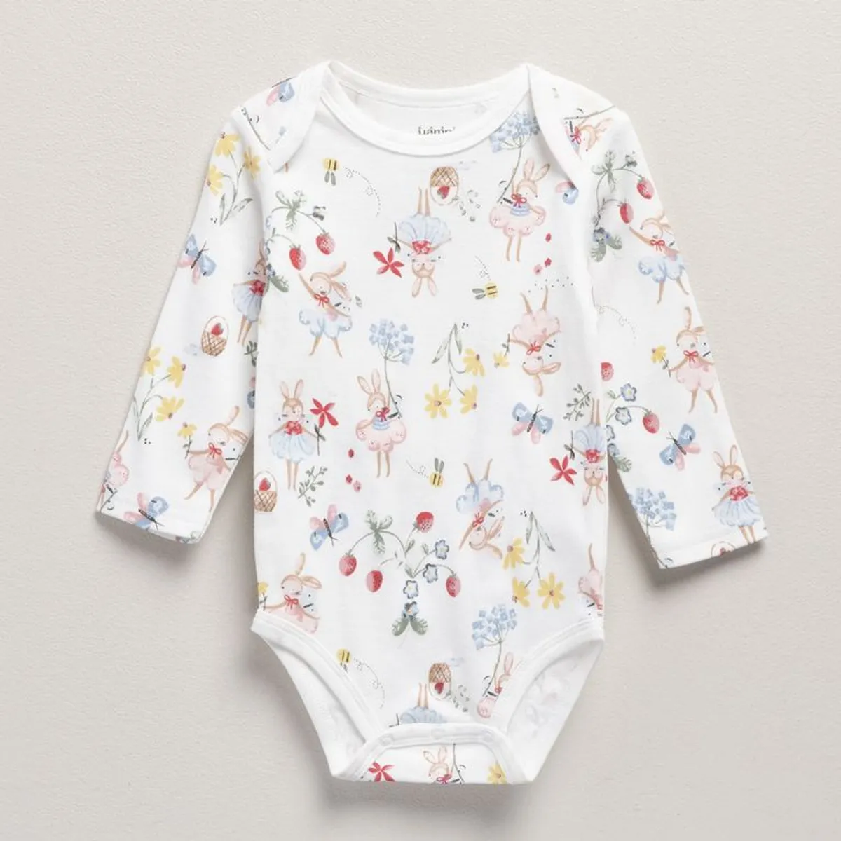 YAMP - Body Bebé Niña Pack X7 Algodón Yamp