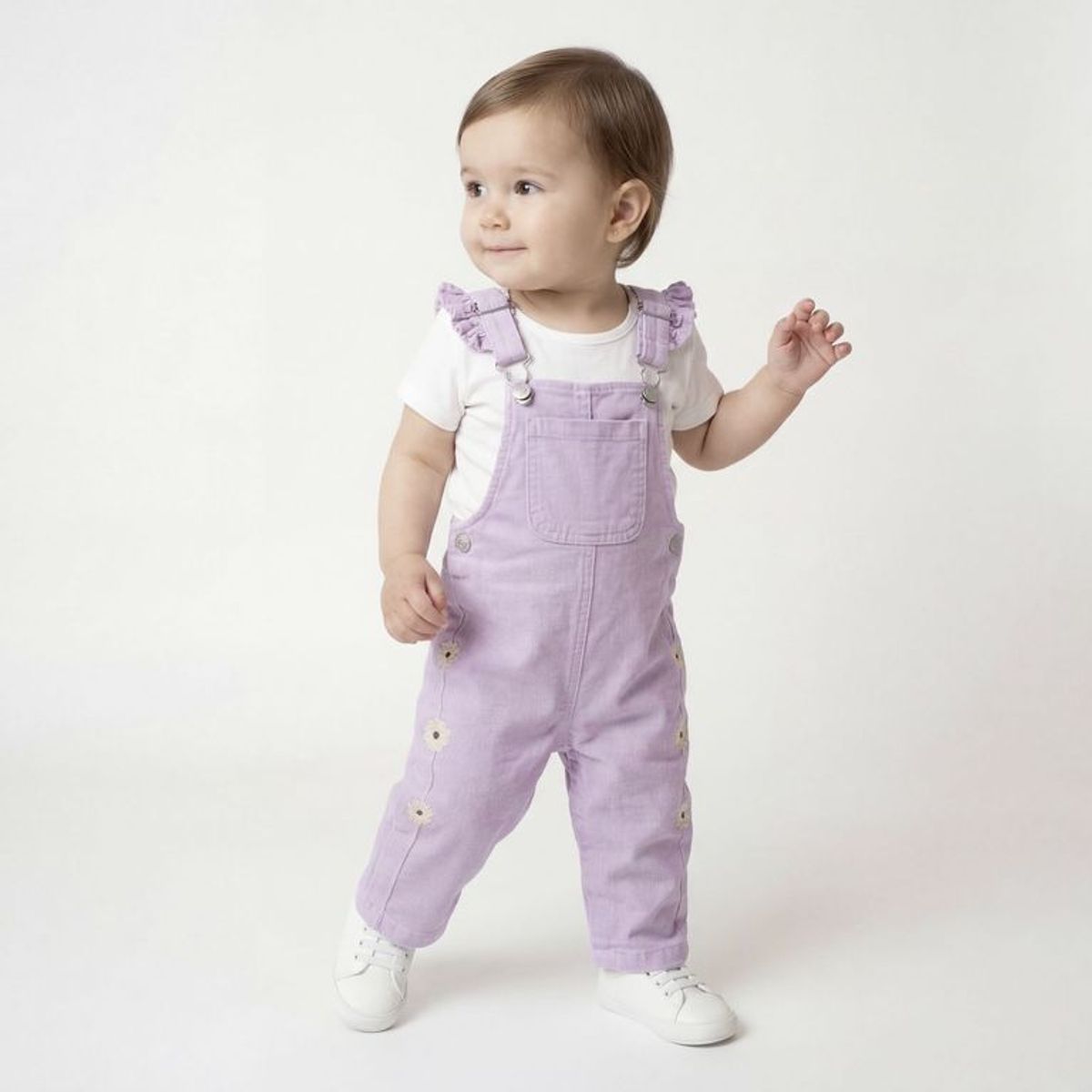 YAMP - Overol Bebé Niña Algodón Yamp