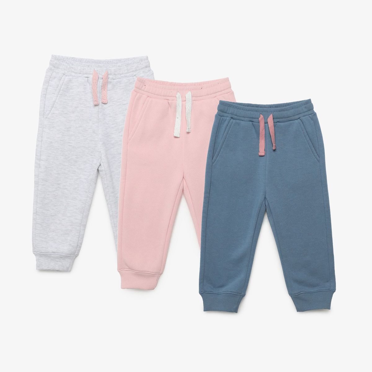 YAMP - Pantalón Buzo Bebé Niña Pack X3 Algodón Yamp