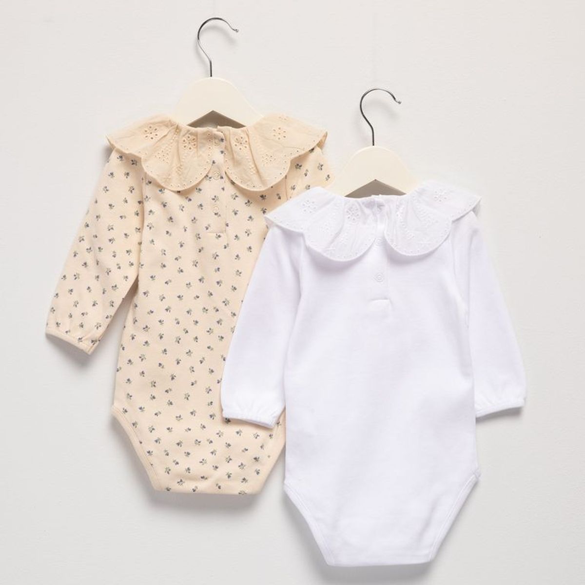 YAMP - Body Bebé Niña Pack X2 Algodón Yamp