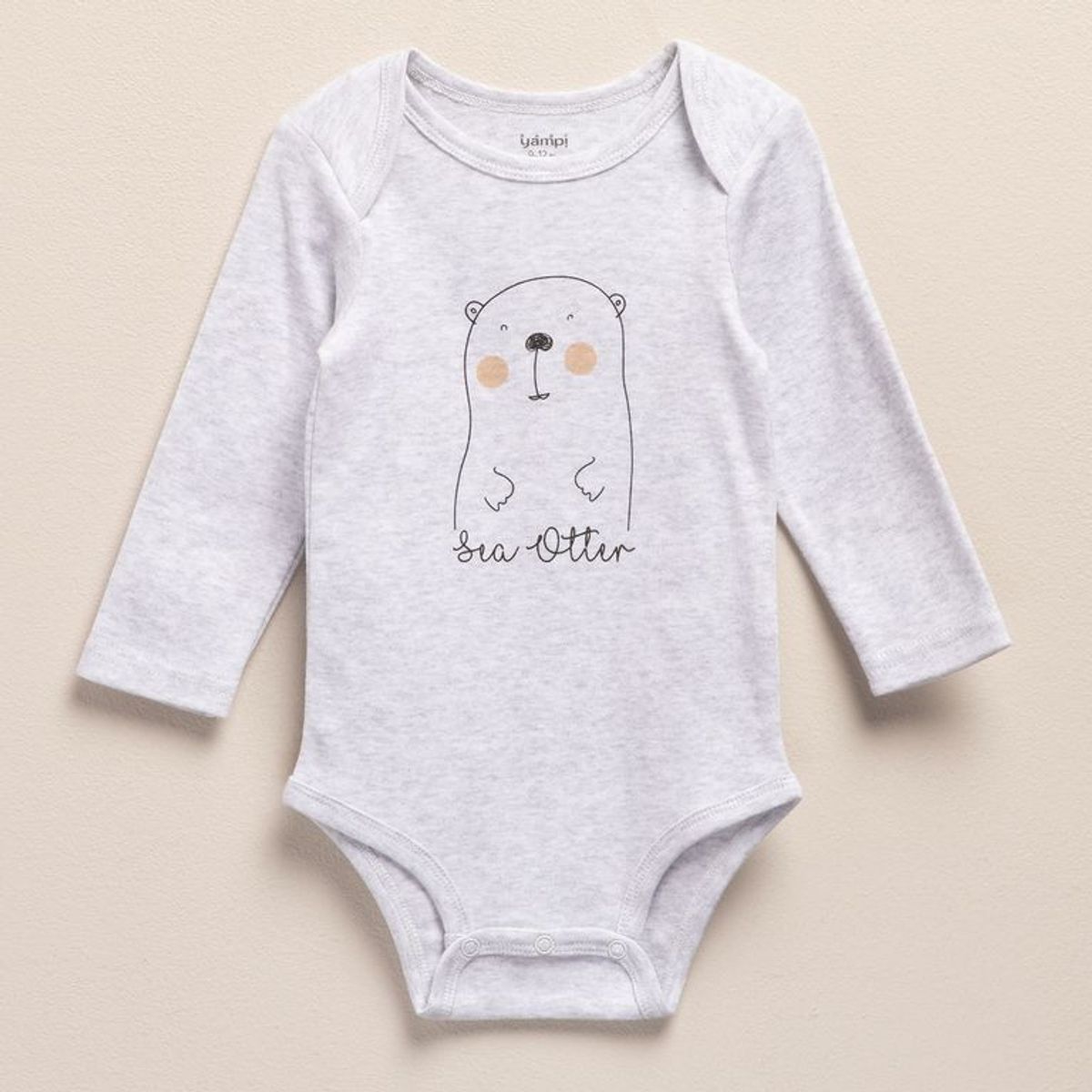 YAMP - Body Bebé Niño Pack X5 Algodón Yamp