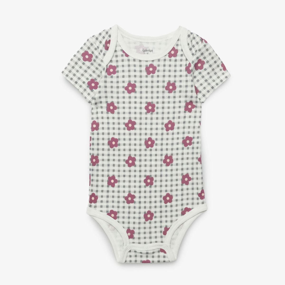 YAMP - Body Bebé Niña Pack X5 Algodón Yamp