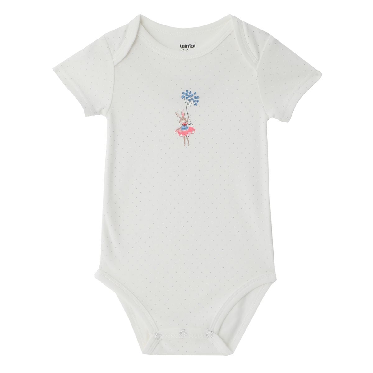 YAMP - Body Bebé Niña Pack X3 Algodón Yamp