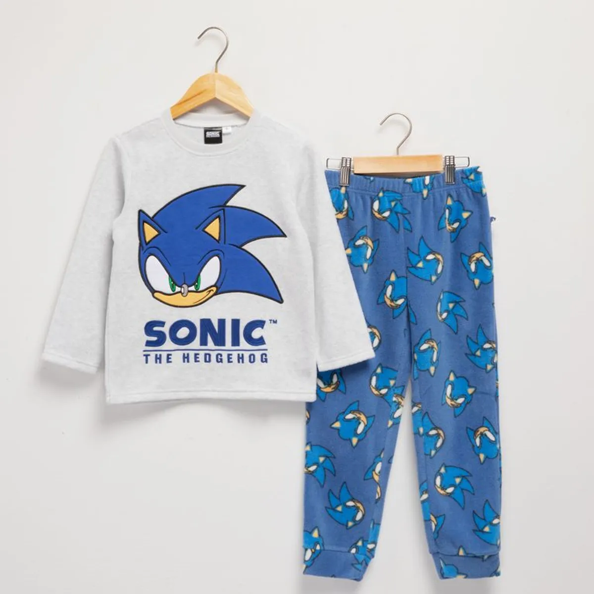 SONIC - Pijama Niño Polar Sonic