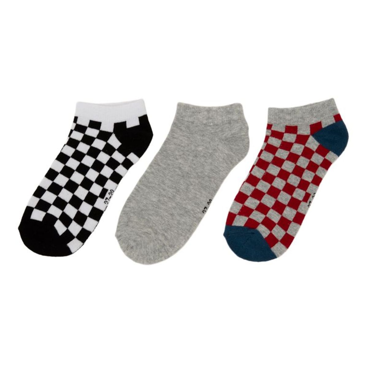 FEDERATION - Medias Cortas Niño Pack X3 Algodón Federation