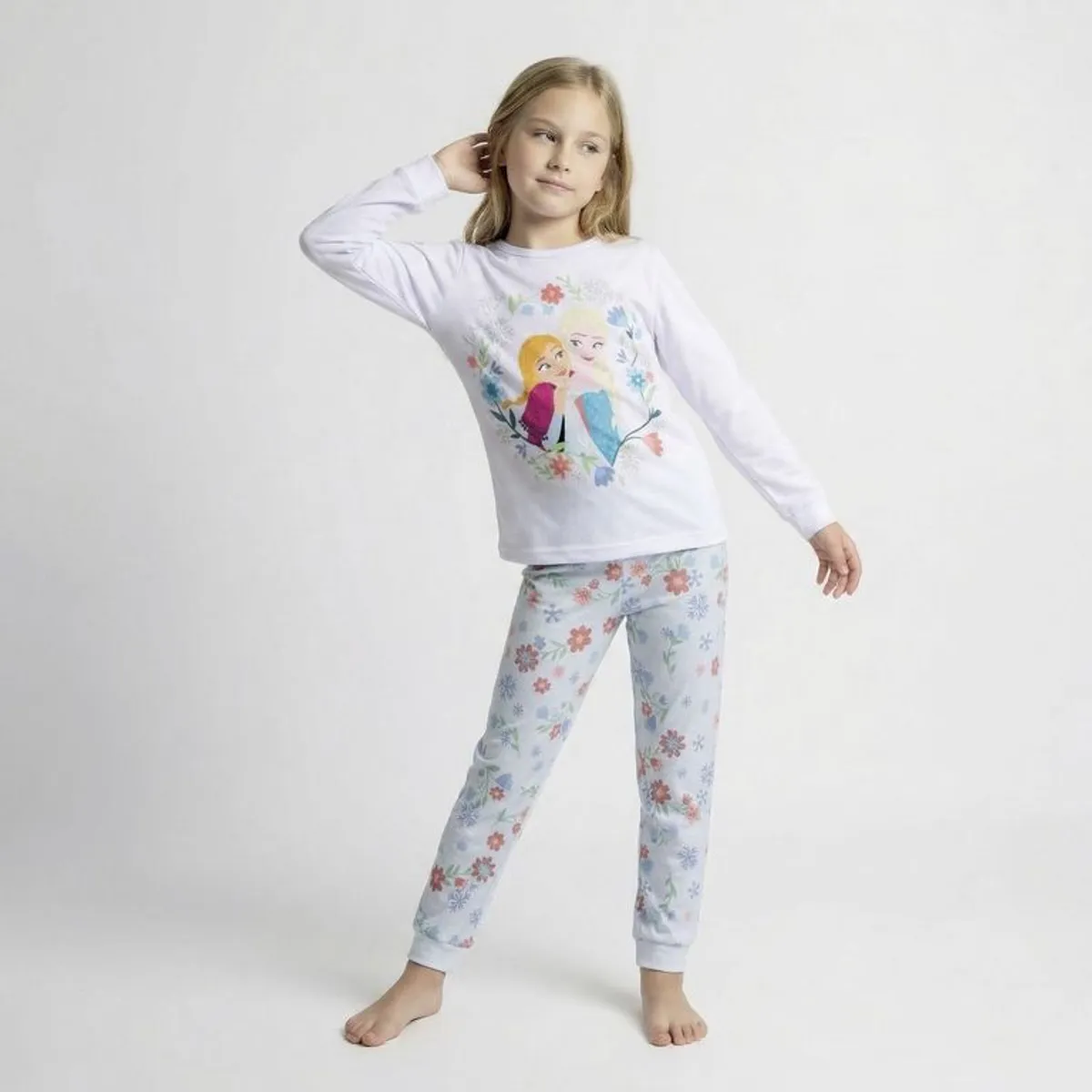 FROZEN - Pijama Niña Algodón Frozen Disney