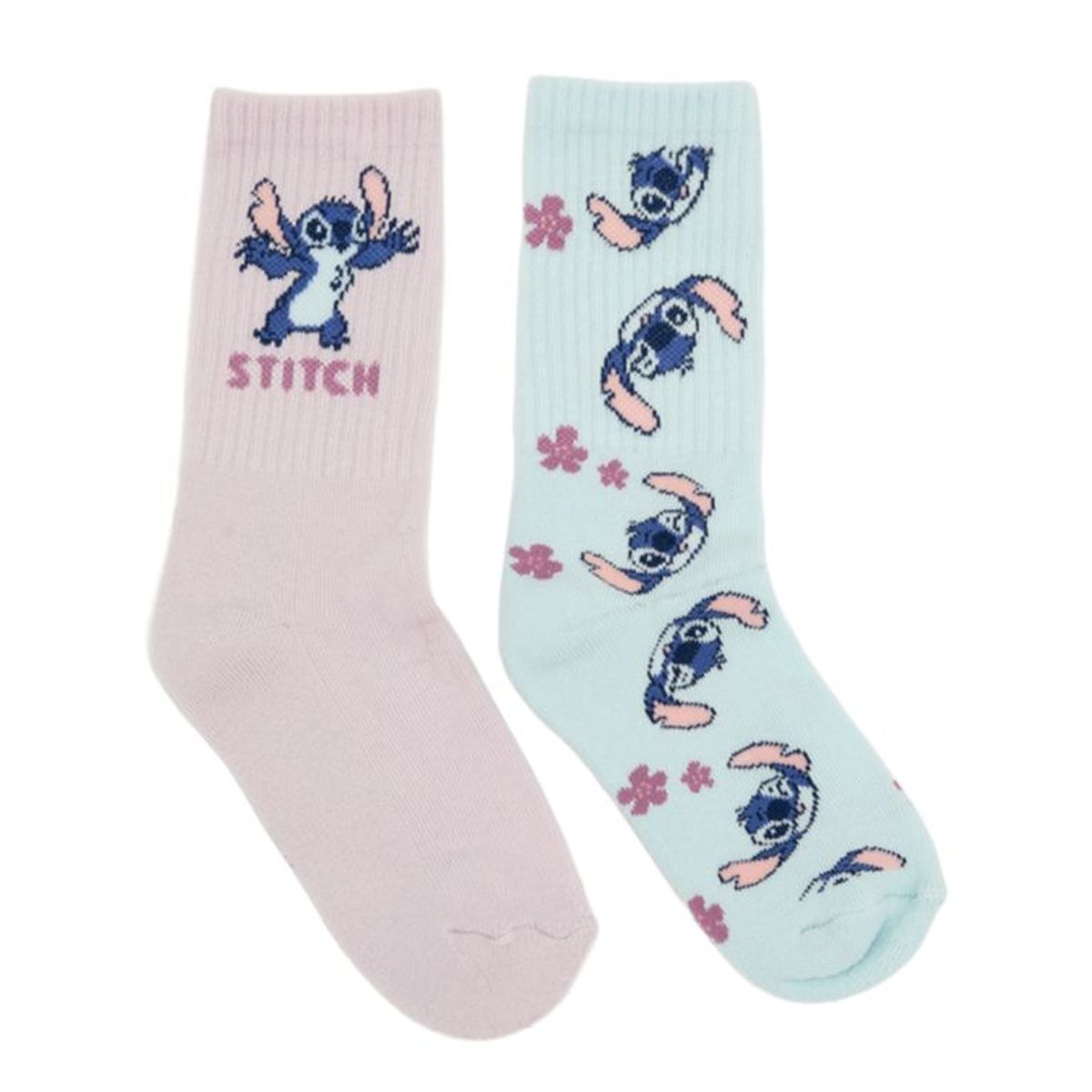 LILO & STITCH - Medias Largas Niña Pack X2 Algodón Lilo Y Stitch