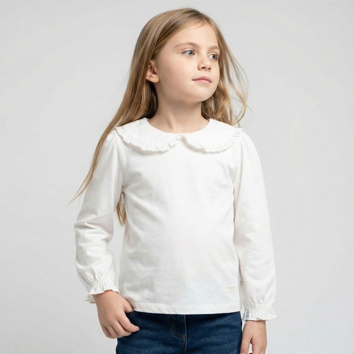 CONIGLIO - Polo Niña Manga Larga Algodón Coniglio