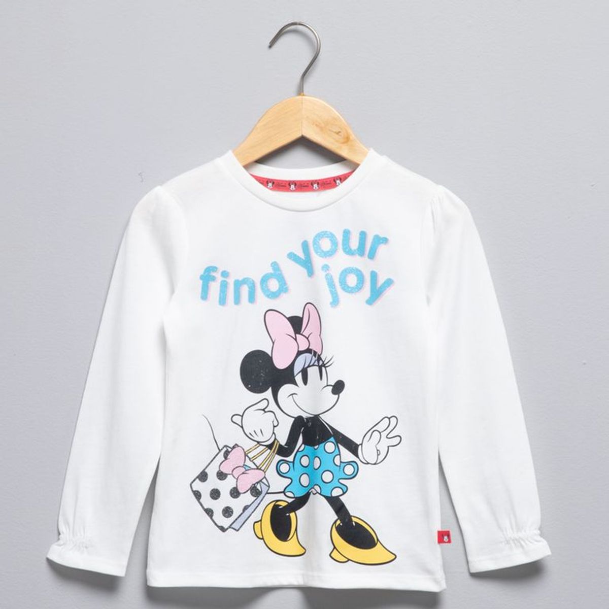 MINNIE - Polo Niña Manga Larga Algodón Minnie